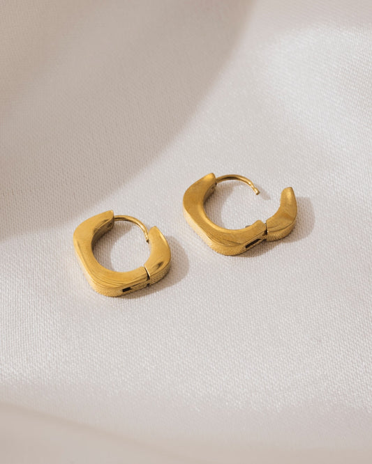 Everyday Gold Huggies  | 18KT Gold Plated 