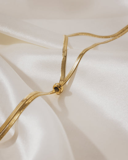 Imperia Necklace  | 18KT Gold Plated 