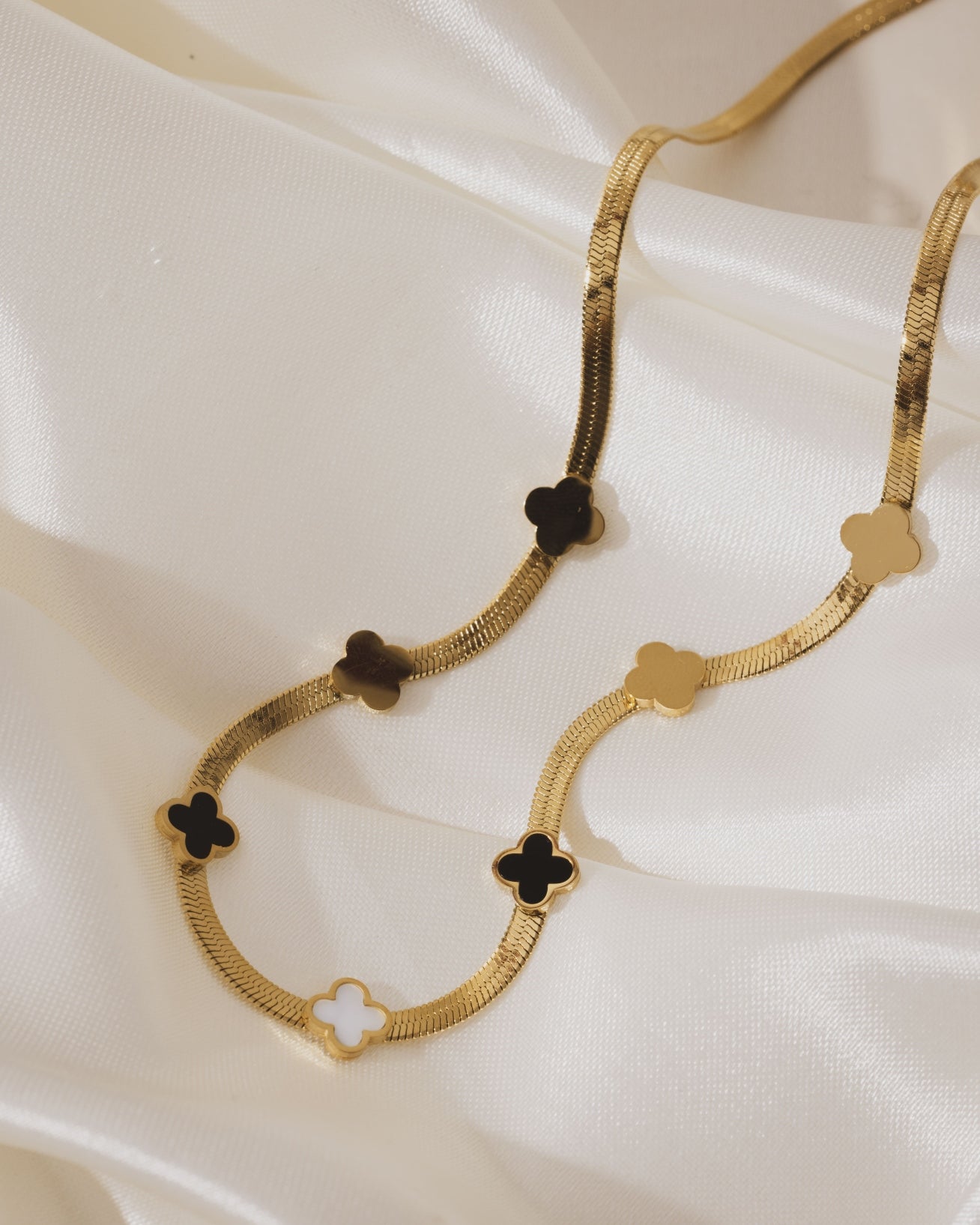 Fern floral necklace  | 18KT Gold Plated 