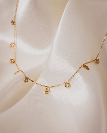 Glint Necklace  | 18KT Gold Plated 