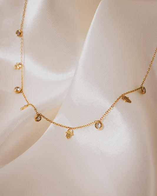 Glint Necklace  | 18KT Gold Plated 