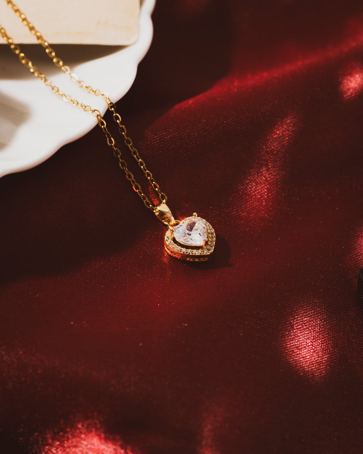 Queen of Hearts  | 18KT Gold Plated 