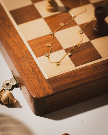 Glint Necklace  | 18KT Gold Plated 