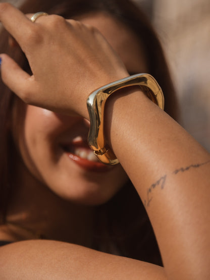 Metallo misto bracelet  | 18KT Gold Plated 