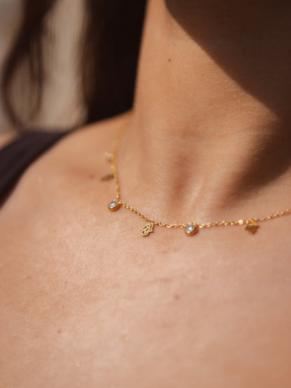 Glint Necklace  | 18KT Gold Plated 