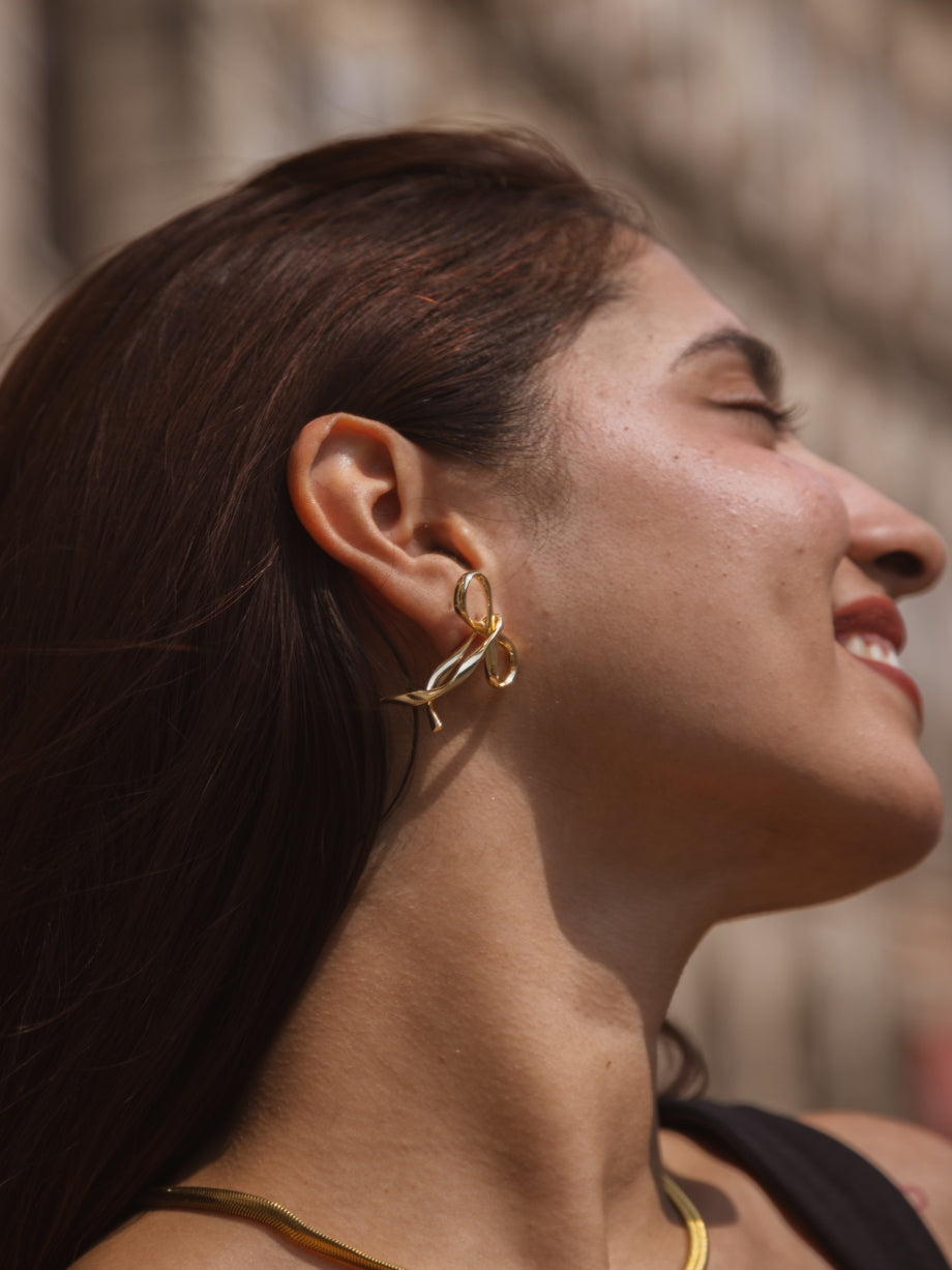 Bow & Bling  | 18KT Gold Plated 