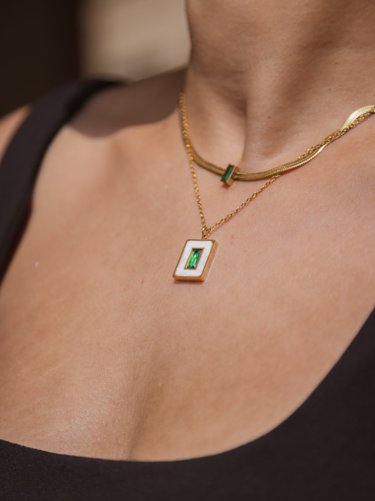 Regalia Layered Necklace  | 18KT Gold Plated 