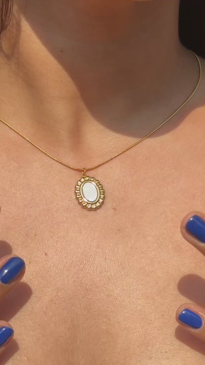 Regina Necklace  | 18KT Gold Plated 